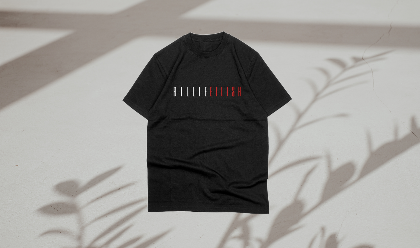 Billie Eilish premium oversize T-shirt (black)