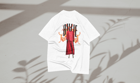 Billie Eilish premium oversize T-shirt (white)