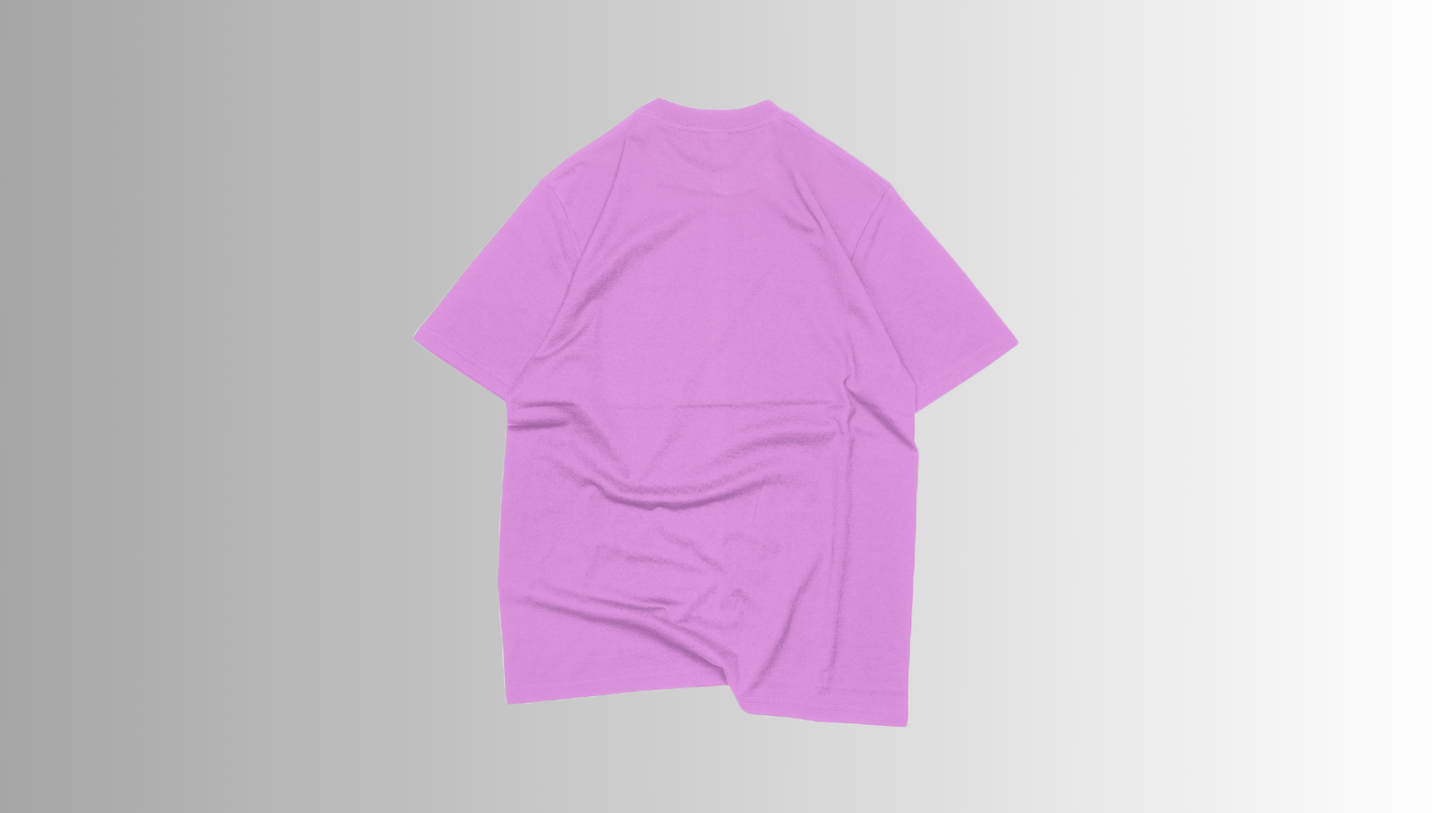 HIGH ON FASHION - Premium lavender oversize T-shirt