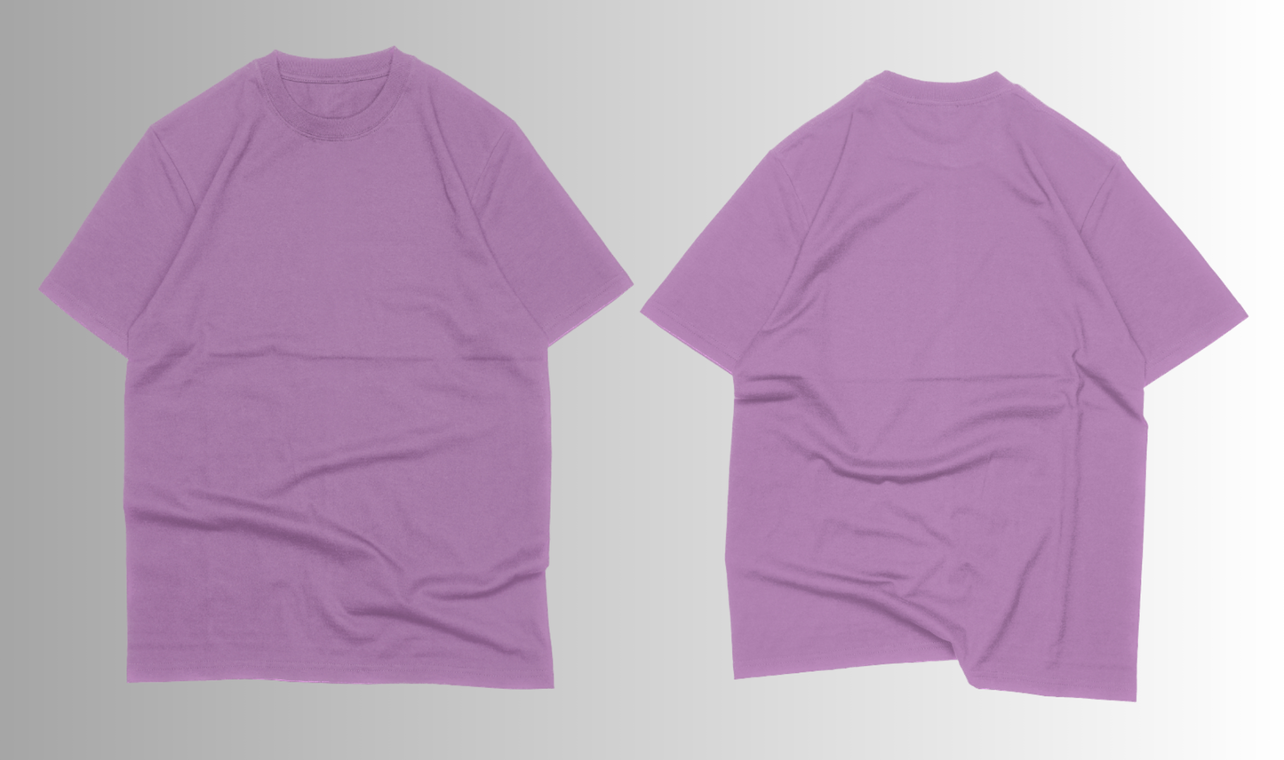 Plain oversize pure Lavender