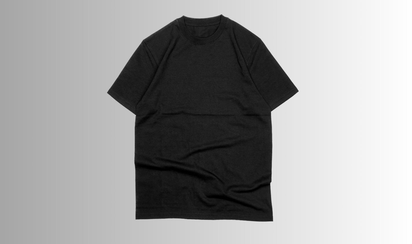 Plain oversize Deep Black